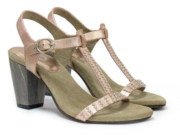 Calleen Cordero Deco Heel Flamingo Britania W/ Nickel Art