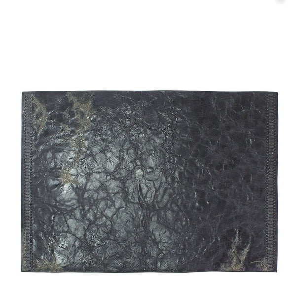 calleen cordero Decorative Concha Placemats (14" x 20") Black El Paso w/ Black Art