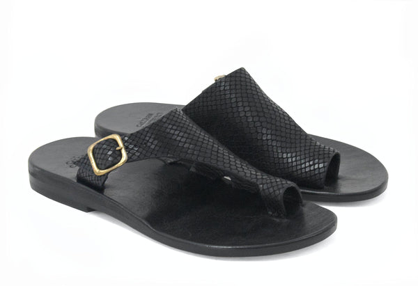 Calleen Cordero Evita Sandal Dusty Gold W/ Nickel Art