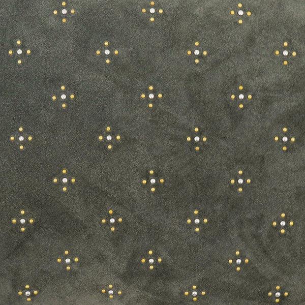 Calleen Cordero Faith 26" X 16" Pillow Case Faith Art -Pine Suede W/ Brass & Nickel