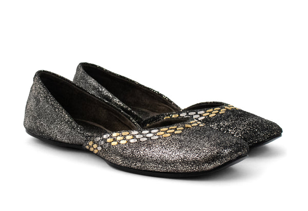 Calleen Cordero Grace Flat Puerto Rico Silver W/ Brass & Nickel