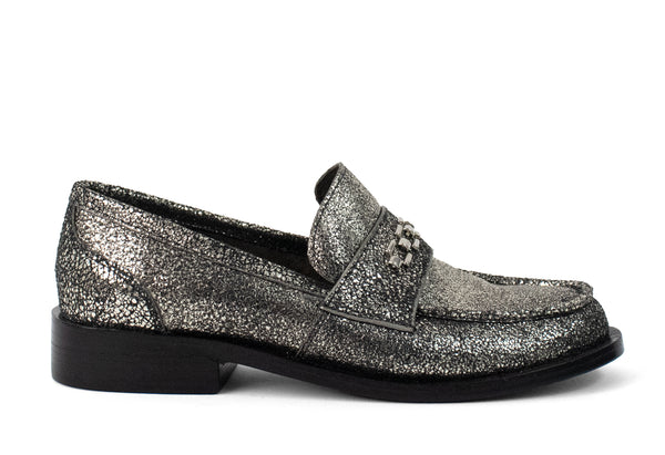 Calleen Cordero Jackson Lexus Loafer Puerto Rico Silver W/ Nickel Art