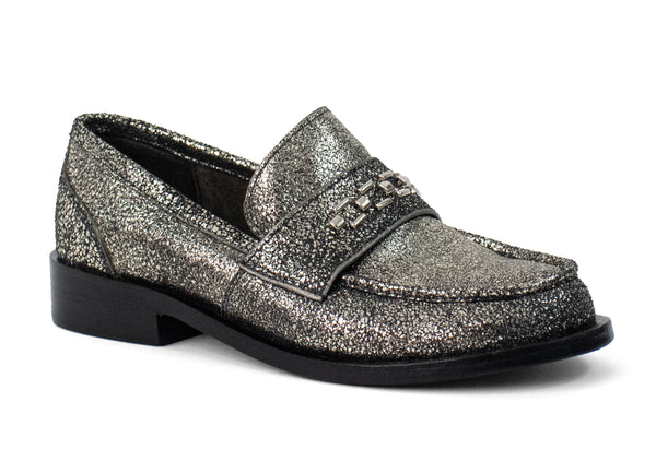 calleen cordero Jackson Lexus Loafer Puerto Rico Silver w/ Nickel Art