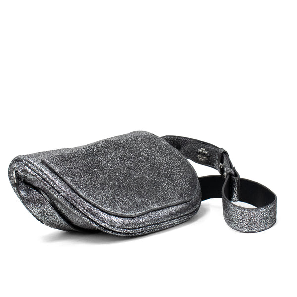 Calleen Cordero Jem New Snake Crossbody Puerto Rico Silver W/ Nickel & Black Art