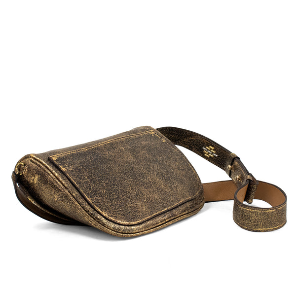 Calleen Cordero Jem New Snake Crossbody Puerto Rico Silver W/ Nickel & Black Art