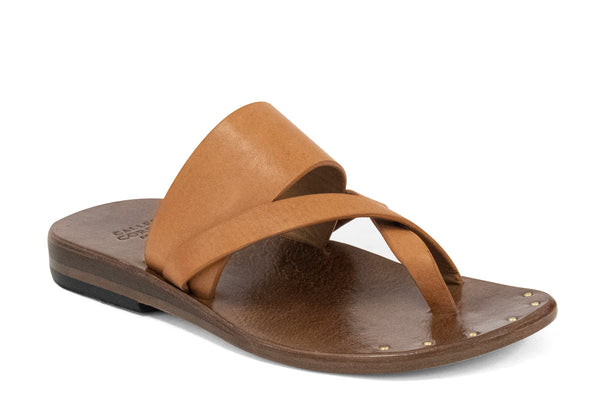 calleen cordero Juno Sandal Natural Vacca w/ Brass Art