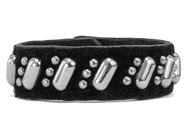 Calleen Cordero Kandi .75" Bracelet Bronze Pearl Cracked W/ Brass Art