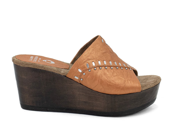 Calleen Cordero Kimi Che A20 Wedge Copper Borello W/ Nickel Art