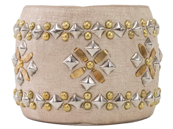 calleen cordero Lotto Bangle Bracelet Beige Athena w/ Nickel & Brass