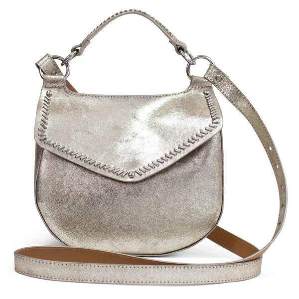 Calleen Cordero Luz Convertible Belt Bag "New Size" Puerto Rico Gold W/ Brass Art