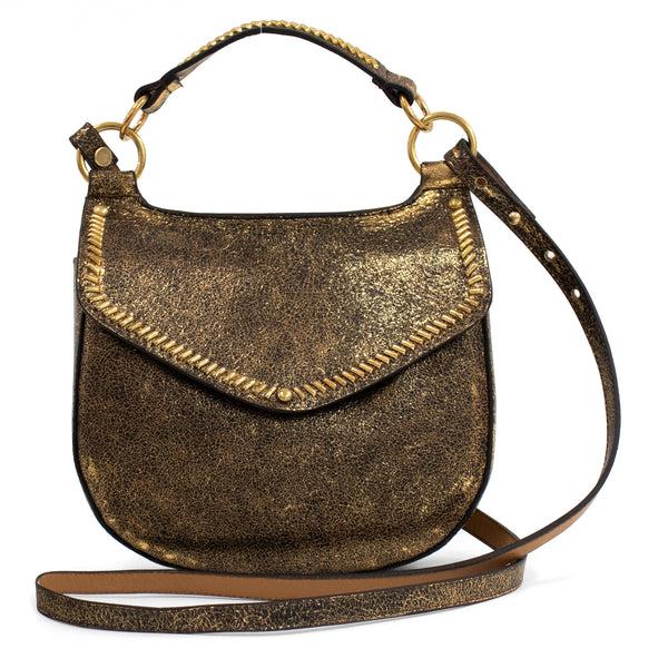 calleen cordero Luz Convertible Belt Bag "New Size" Puerto Rico Gold w/ Brass Art