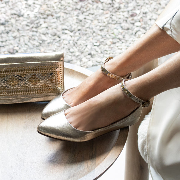 Calleen Cordero Melana Flat Black Blemont W/ Brass & Nickel