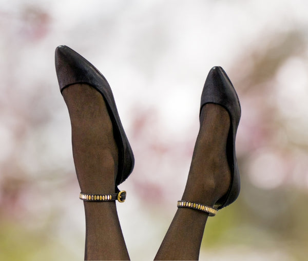 Calleen Cordero Melana Flat Black Blemont W/ Brass & Nickel