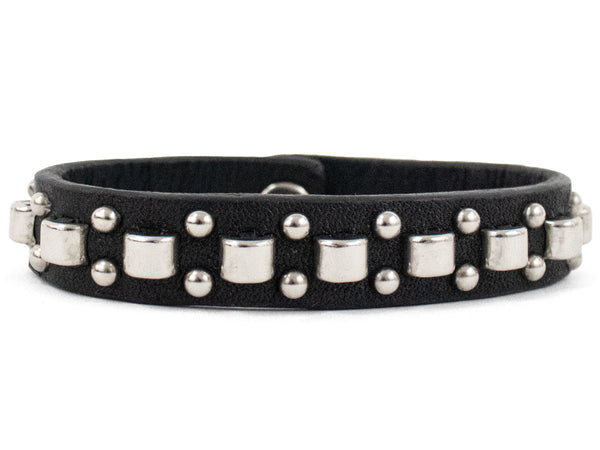 Calleen Cordero Mini Rolex .5" Bracelet Flamingo Britania W/ Brass & Copper Art