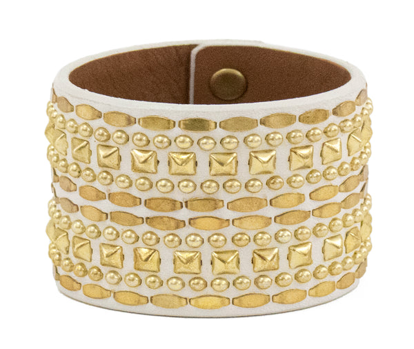 Calleen Cordero Petra 2" Bracelet Stone Veneto W/ Nickel