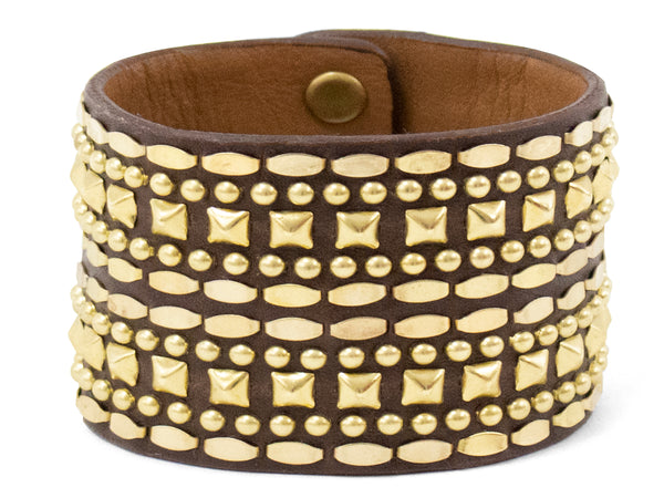 Calleen Cordero Petra 2" Bracelet Stone Veneto W/ Nickel