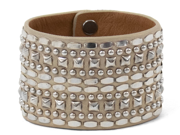 calleen cordero Petra 2" Bracelet Stone Veneto w/ Nickel