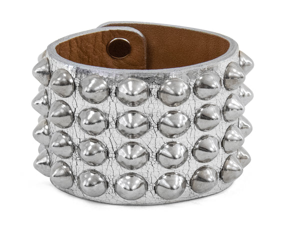 Calleen Cordero Picha 2" Bracelet Hueso Nappa W/ Brass Art