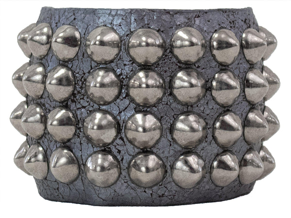 calleen cordero Picha Bangle Bracelet Granada Silver w/ Nickel Art