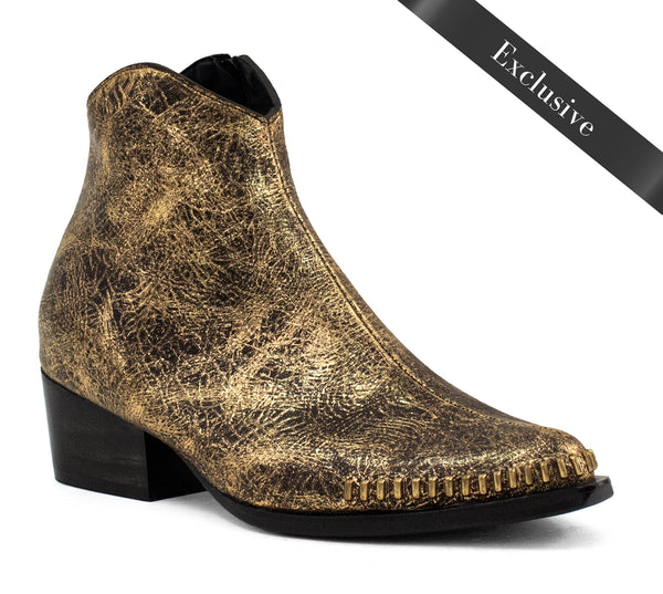 calleen cordero Ravi Boot Dark Brown Nash w/ Brass Art
