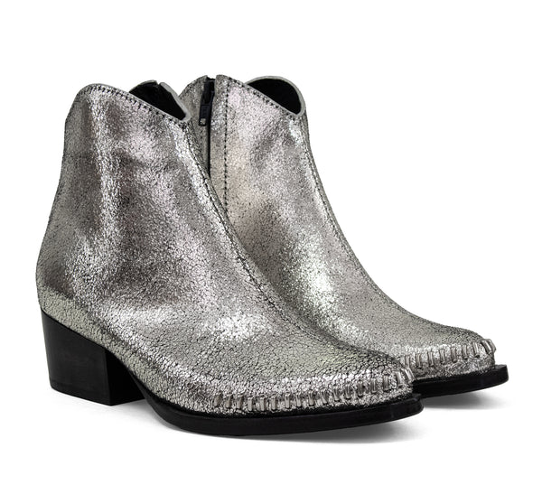 Calleen Cordero Ravi Boot Plata Croste W/ Nickel Art