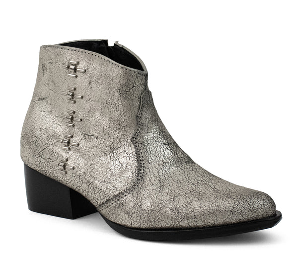 calleen cordero Sancha Milan Boot Platinum Hudson w/ Nickel Art