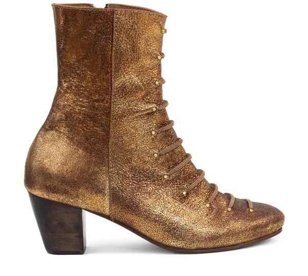 Calleen Cordero Sloan Boot Otago Tobaco W/ Brass Art