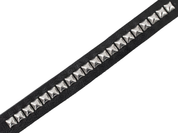 Calleen Cordero State .75" Cuff Bracelet Black W/ Nickel Art