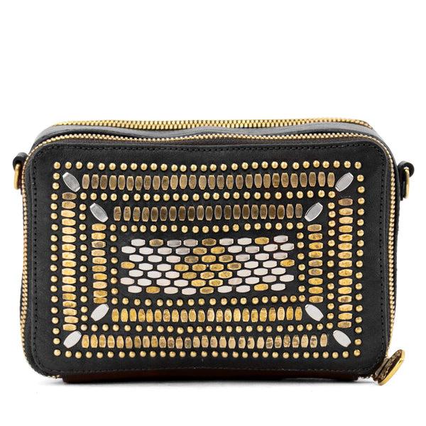 Calleen Cordero Tilda 100 Messenger Black Belmont W/Black And Brass