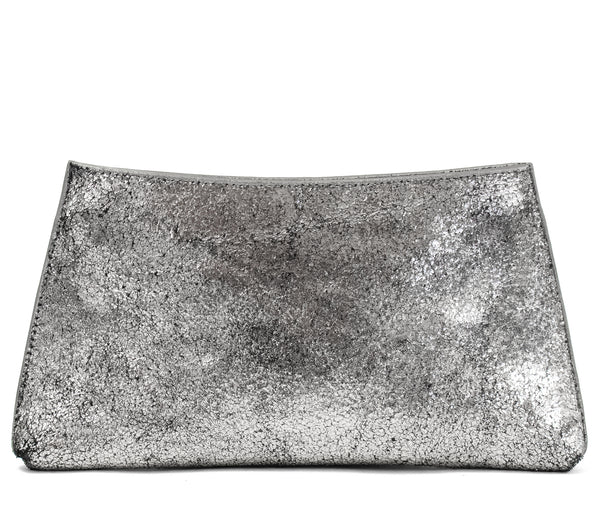 Calleen Cordero Topaz Clutch Plata Croste W/ Nickel Art