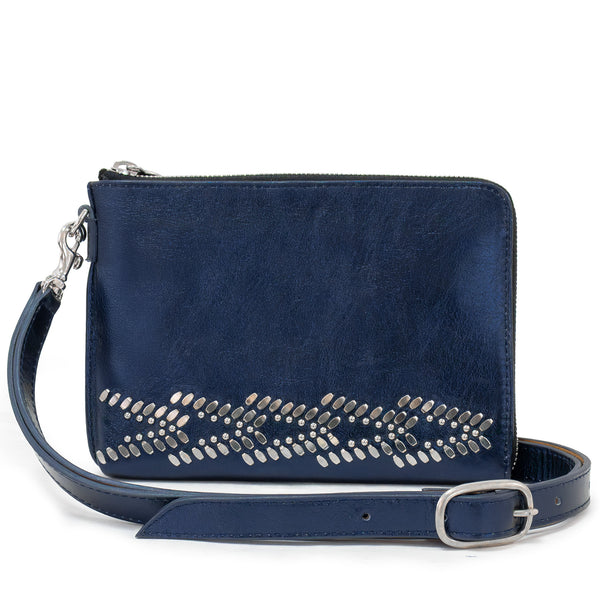 Calleen Cordero Vega H Messenger Black Belmont W/ Black & Brass Art