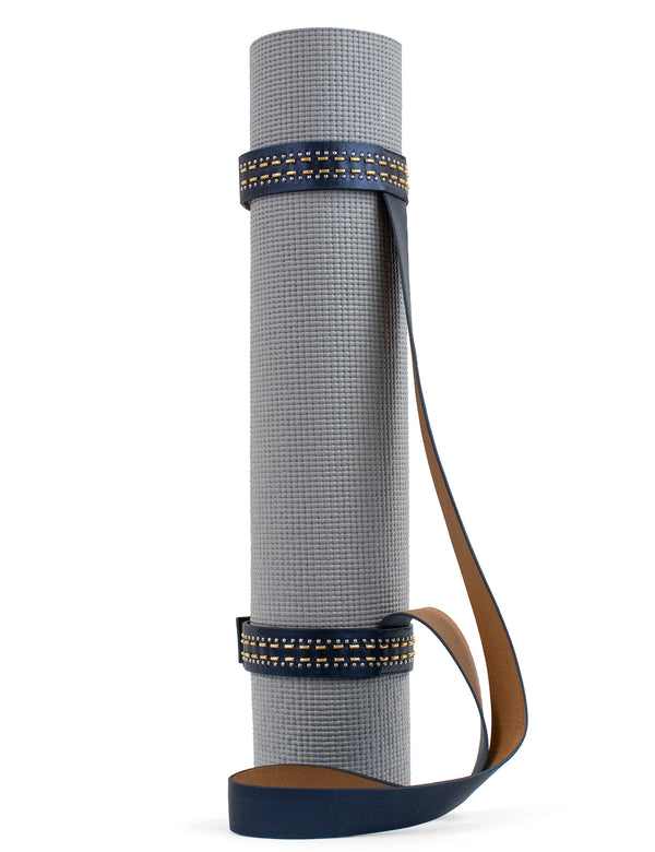 Calleen Cordero Yoga Strap Ligth Neo Gold W/ Brass & Nickel Art