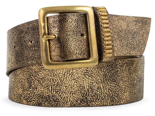 Calleen Cordero Zen NN 1.75" Belt Puerto Rico Silver W/ Nickel Art