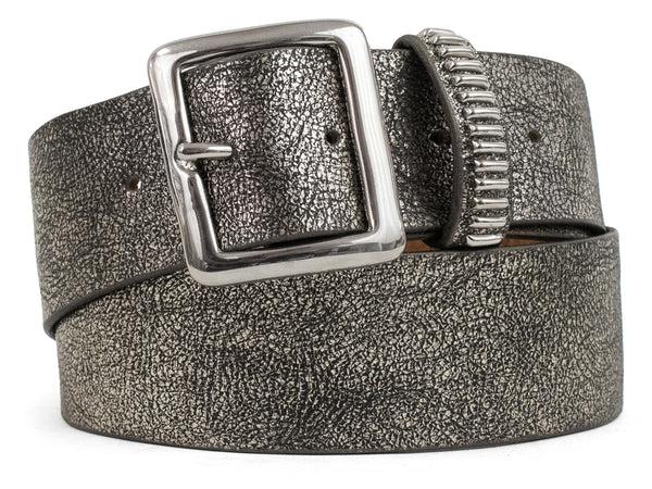 calleen cordero Zen NN 1.75" Belt Puerto Rico Silver w/ Nickel Art