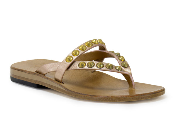 calleen cordero Ziggy Sandal Flamingo Britania w/ Brass Art