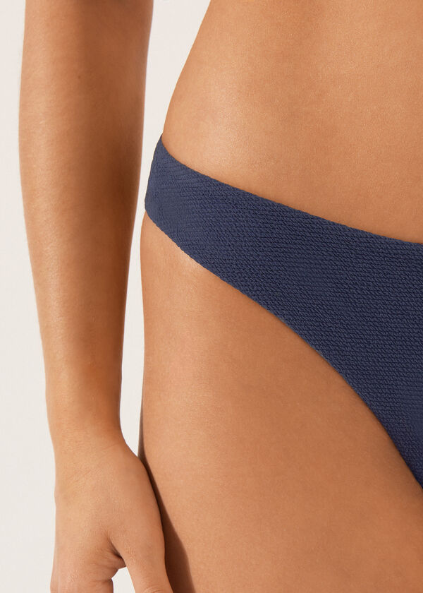 Calzedonia Brazilian Swimsuit Bottoms Crinkle Twist