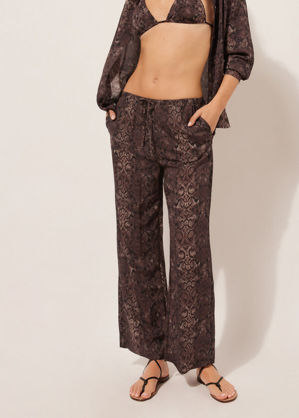 Calzedonia Animal Print Beach Pants