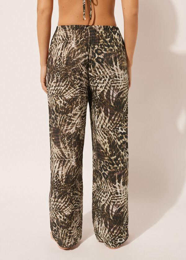 Calzedonia Animal Print Beach Pants