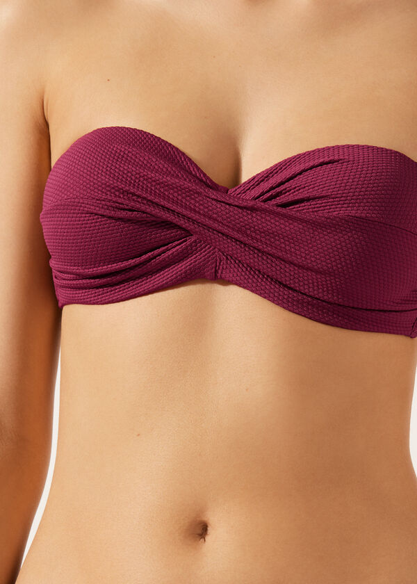 Calzedonia Bandeau Swimsuit Top Classy Piquet