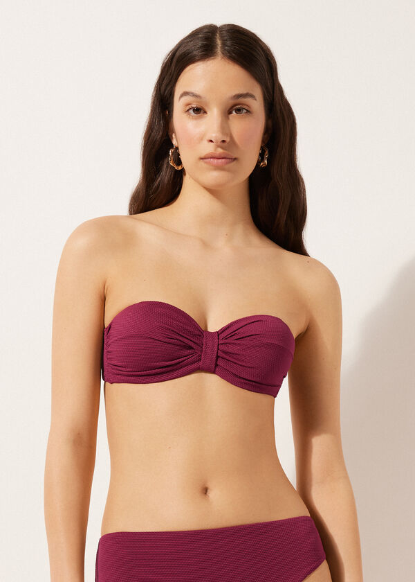 calzedonia Bandeau Swimsuit Top Classy Piquet