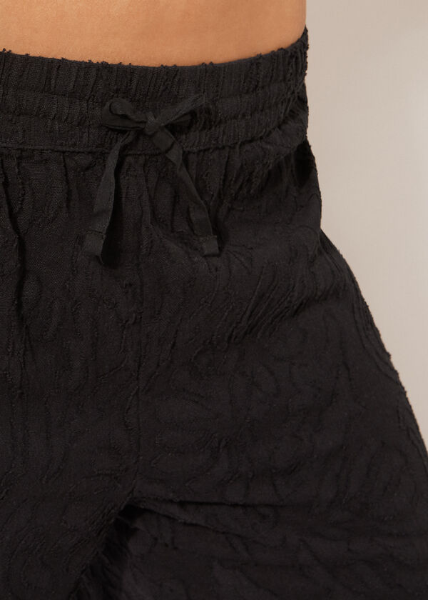 Calzedonia Jacquard Palazzo Pants