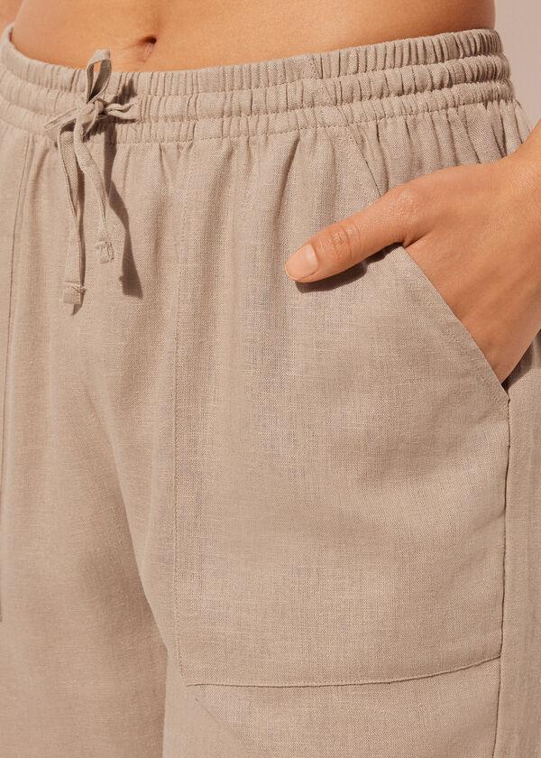 Calzedonia Linen And Viscose Pants