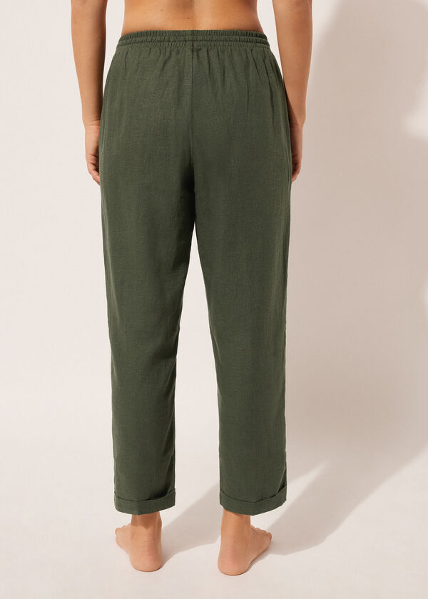 Calzedonia Linen And Viscose Pants