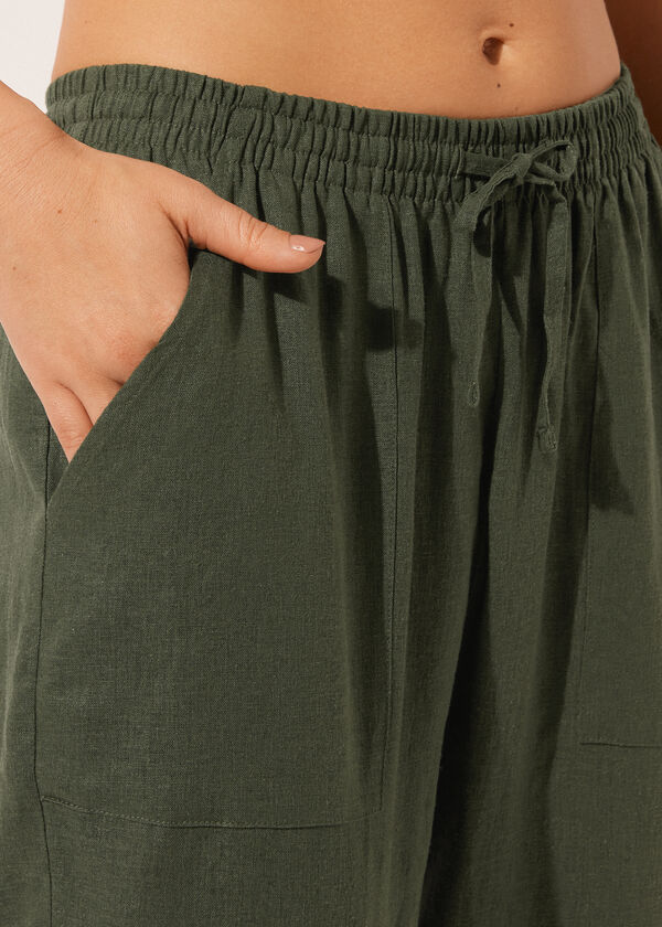 Calzedonia Linen And Viscose Pants