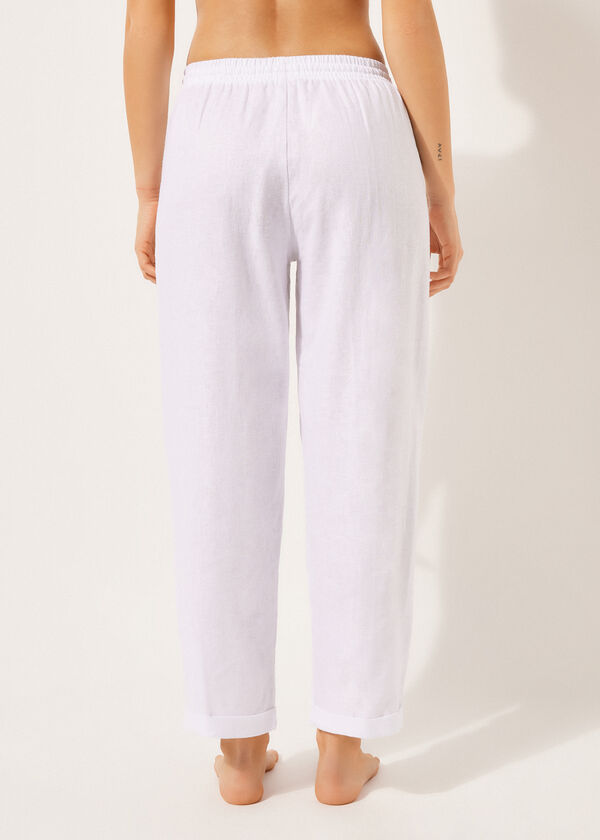 Calzedonia Linen And Viscose Pants