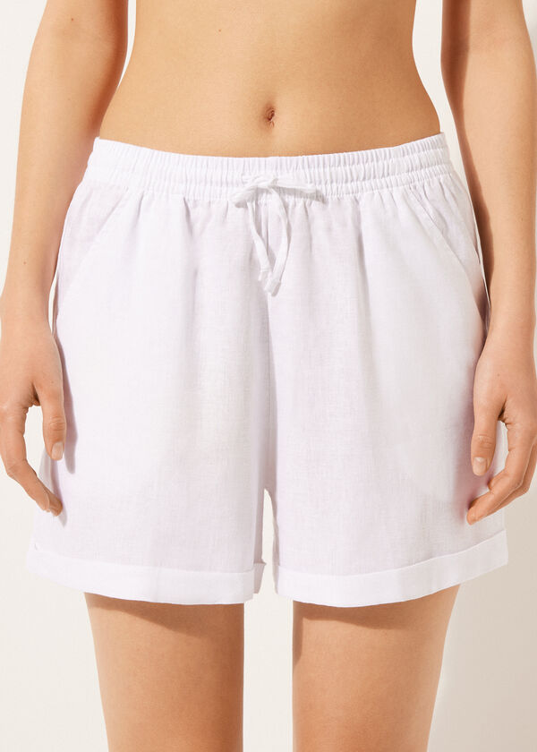 calzedonia Linen and Viscose Shorts