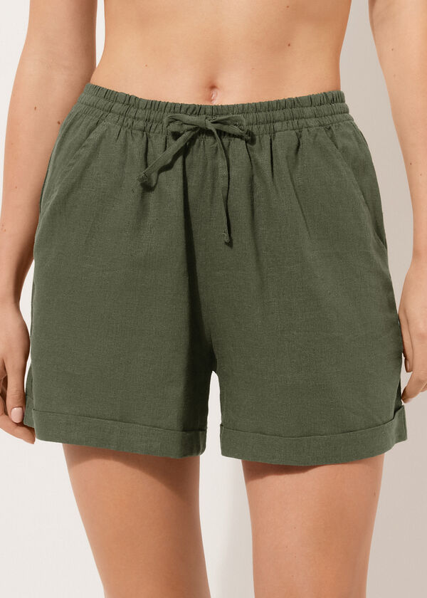 calzedonia Linen and Viscose Shorts