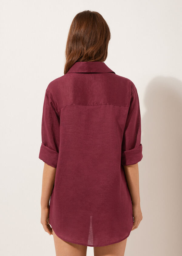 Calzedonia Linen Shirtdress