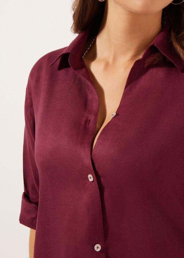 Calzedonia Linen Shirtdress