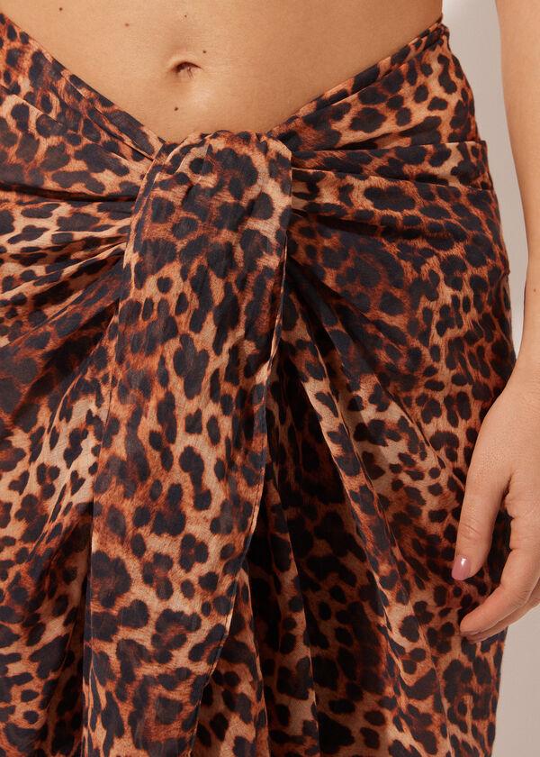 Calzedonia Long Animal Print Sarong